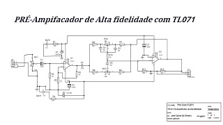 Monte PréAmplificador com graves agudos e volume [upl. by Ileak]