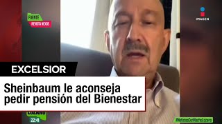 Reaparece Carlos Salinas y se queja de retiro de pensión Sheinbaum le responde [upl. by Sou]