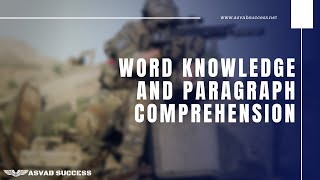 Word Knowledge and Paragraph Comprehension [upl. by Ahsir365]