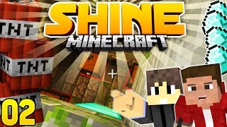 DIAMANTEN oder doch nicht  Minecraft SHINE 02 [upl. by Ladnar628]