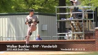 Walker Buehler  RHP  Vanderbilt [upl. by Merriman888]