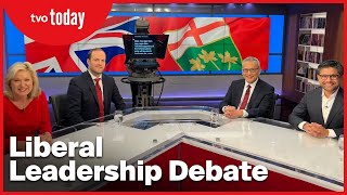 Ontario Liberal Party Leadership Debate 2023  TVO Today [upl. by Nagap]