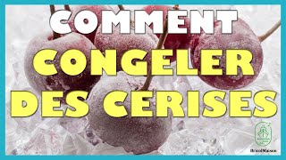 Comment congeler des cerises [upl. by Sid176]