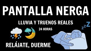 3 Horas Sonido De Lluvia Las Sin Truenos Ni Anuncios Para Dormir Pantalla Negra  Relajarse 2 [upl. by Annalla266]