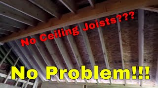 Framing A Cathedral Ceiling  Rafter Overview MY DIY [upl. by Lat]