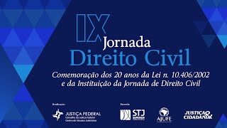 IX Jornada de Direito Civil 19052022 [upl. by Nyrtak]