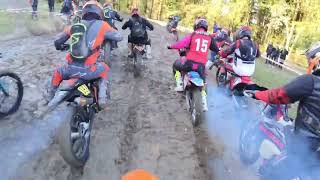 Swen Enderlein Enduro 2024 MC Zwönitz 🏁 Start  1 Runde [upl. by Ardnuassak]