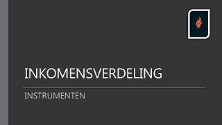 Instrumenten van inkomensherverdeling [upl. by Luhem155]