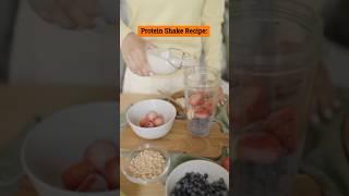 Protein shake recipe easyrecipe milkshake [upl. by Aikcir]