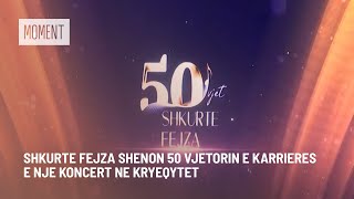 Shkurte Fejza shenon 50 vjetorin e karrieres e nje koncert ne kryeqytet [upl. by Balcer]