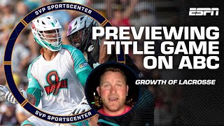 Matt Rambo talks Premier League Lacrosse title game growth of the sport  SC with SVP [upl. by Mistrot]