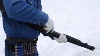 Loading Mossberg Shotgun Using Homemade Shell Caddy [upl. by Laemsi761]