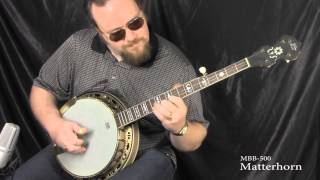 Morgan Monroe MBB500 Matterhorn 24 bracket banjo [upl. by Sheela202]