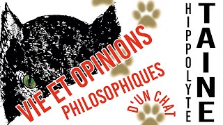 Hippolyte Taine VIE ET OPINIONS PHILOSOPHIQUES DUN CHAT [upl. by Mckenna]