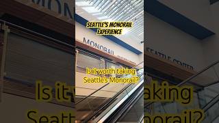 Was Seattle Monorail worth taking as a tourist seattle washingtonstate usa travel monorail [upl. by Sido]