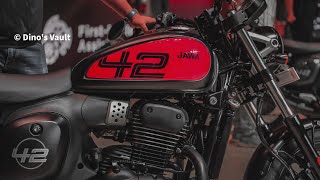 Jawa 42 FJ 350 Walkaround Review [upl. by Nottage38]