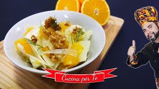 Insalata Arance e Finocchi  Ricette Dietetiche [upl. by Spohr179]