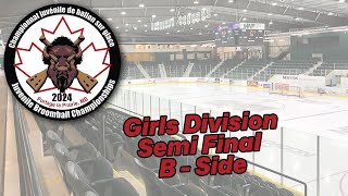 2024 Juvenile Nationals  Girls Division  Team Manitoba Visitors vs Twisted Sisters Home [upl. by Illak97]