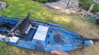 GETTING RID OF MY PEDAL KAYAK HERES WHY [upl. by Noffets595]