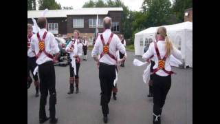 Archive Cardiff Morris dance Hunting the Hare at Alcester Folk Festival 19th June 2010 [upl. by Happ]