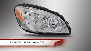 0611 Buick Lucerne CXS CXL Super OEM Style Headlight [upl. by Germaine571]