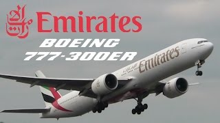 Emirates Boeing 777300ER Powerful Takeoff Dublin Airport EK162 [upl. by Ebberta]