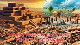 Indus Valley Civilization Polity amp Economy  Animated Story for UPSC [upl. by Ecreip]