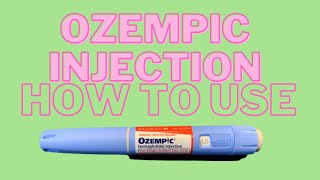 OZEMPIC Injection How To Use [upl. by Thinia530]