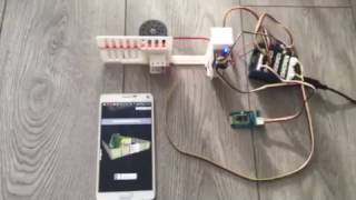 Portail avec appli App Inventor Arduino [upl. by Dnomse]