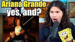 Ariana Grande is UNFILTERED in quotyes andquot l Vocal Coach Reacts [upl. by Anilos312]