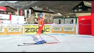 Marco Odermatt gewinnt SuperG Bormio 2023 ORF [upl. by Kcirrad]