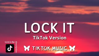 Charli XCX  lock it TikTok Remix Lyrics I can see it in your eyes [upl. by Atcele]