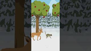 Hiran Aur Bandar  The Jungle Story  Cartoons  cartoonstories [upl. by Lynus952]