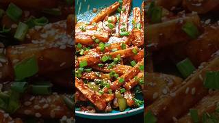 Easy Potato Chilli Recipe  Restaurant Style Chilli Potatoes  Potato Chilli by Swarupas kitchen [upl. by Comras]