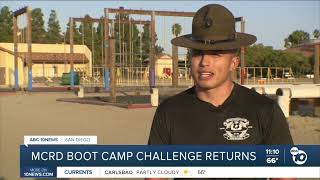 Boot Camp Challenge returns to Marine Corps Recruit Depot [upl. by Nad]