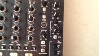 DemoReview Behringer NOX606 mixer  part 1 [upl. by Aiet]