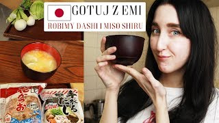 GOTUJ Z EMI  Bulion dashi i zupa miso shiru [upl. by Dachi]