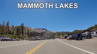 Mammoth Lakes California 4K scenic drive [upl. by Dnaloy]