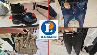 📣Eleclerc Nouveautés et Promotions vêtements et chaussures 👟 👢 [upl. by Nitsua]