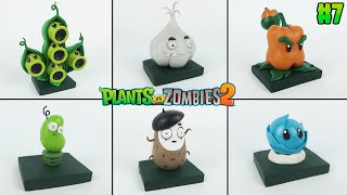 ESCULPIENDO a PLANTAS Plants vs Zombies de Plastilina 7  PVZ [upl. by Viccora582]