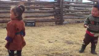 Mongolian herder kids [upl. by Hesler]