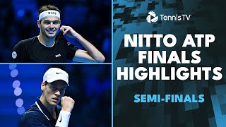 Zverev Takes On Fritz Sinner Battles Ruud  Nitto ATP Finals 2024 Highlights SemiFinals [upl. by Esaertal]