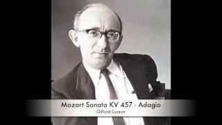 Clifford Curzon Plays Mozart Sonata KV 457 [upl. by Akirehs15]