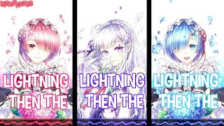 Nightcore  Thunder Switching Vocals  Female Cover [upl. by Atsirt]