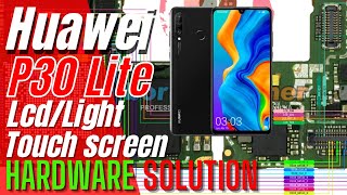 Huawei P30 Lite  display ways  light ways  touch ways  hardware solution [upl. by Anitsahs]