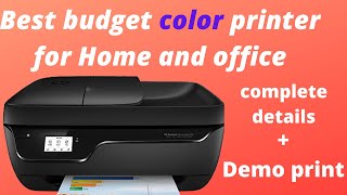 HP Deskjet ink Advantage 3835 printer features test print हिंदी [upl. by Naida]