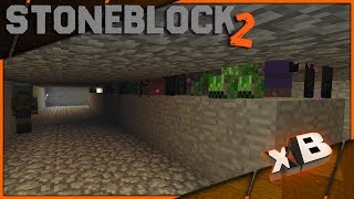 Mob Farmer  Lets Play StoneBlock 2  E02 [upl. by Nagyam]