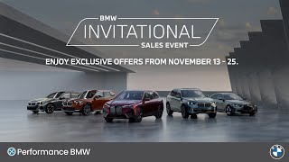 BMW Invitational Sales Event  Performance BMW [upl. by Elisee]