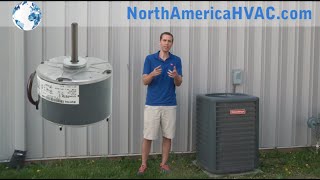 How to Replace an Condenser Fan Motor  HVAC AC Motor Install [upl. by Utas974]