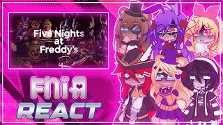 FNIA React to FNAF Trailers  🇲🇽🇺🇲🇧🇷  Gacha Club [upl. by Enninaej]